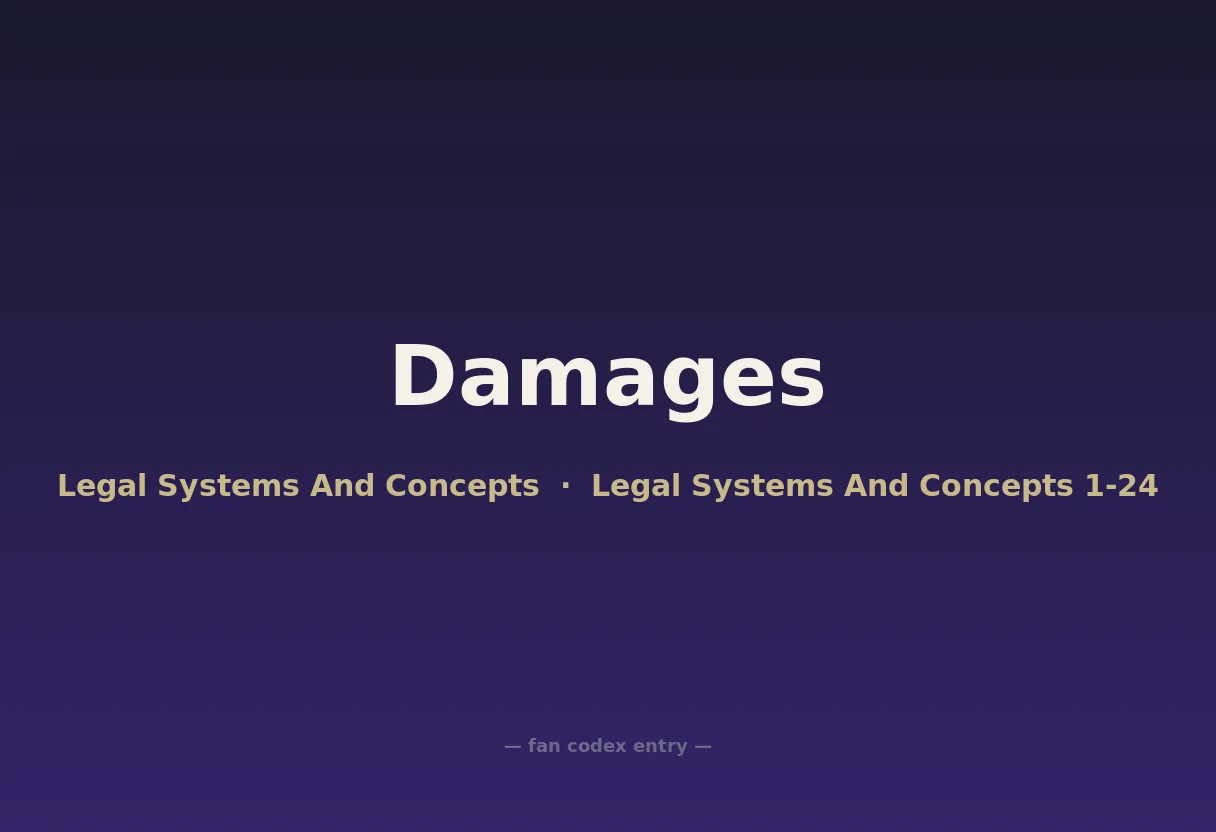 Damages